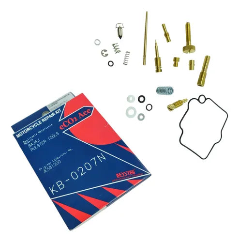 KIT CARBURADOR PULSAR 135 MARCA KEYSTER JAPONES REFERENCIA JE-5812-00