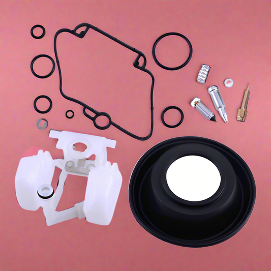 KIT REPARACIÓN CARBURADOR SUZUKI DR650 1991-2020
MIKUNI BST40 (Incluye boya o flotador) REFERENCIA 13200-32E12