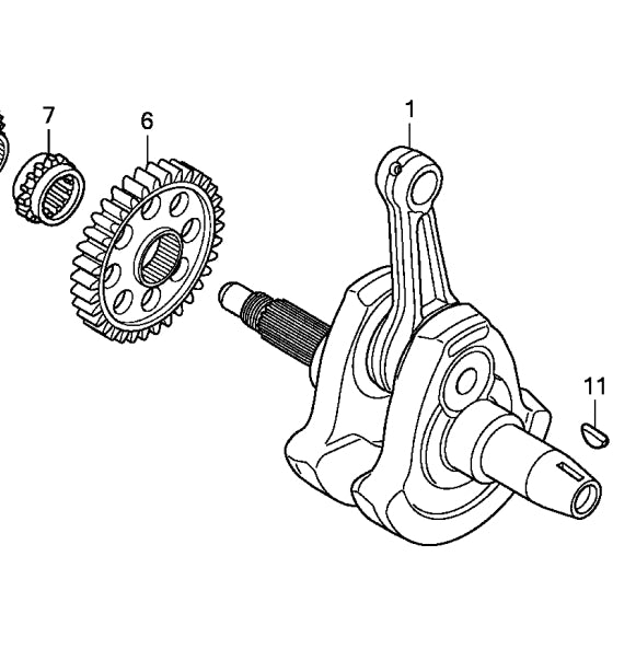 KIT BIELA HONDA CBR250 MARCA VITRIX REFERENCIA 13000-KYJ-900
