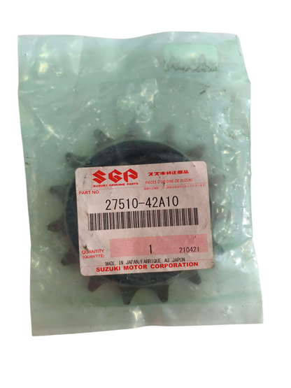 PIÑON EJE MOTRIZ SUZUKI DR200 ORIGINAL REFERENCIA 27510-42A10